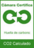 ISO Cámara Certifica : Huella de carbono. CO2 Calculado.